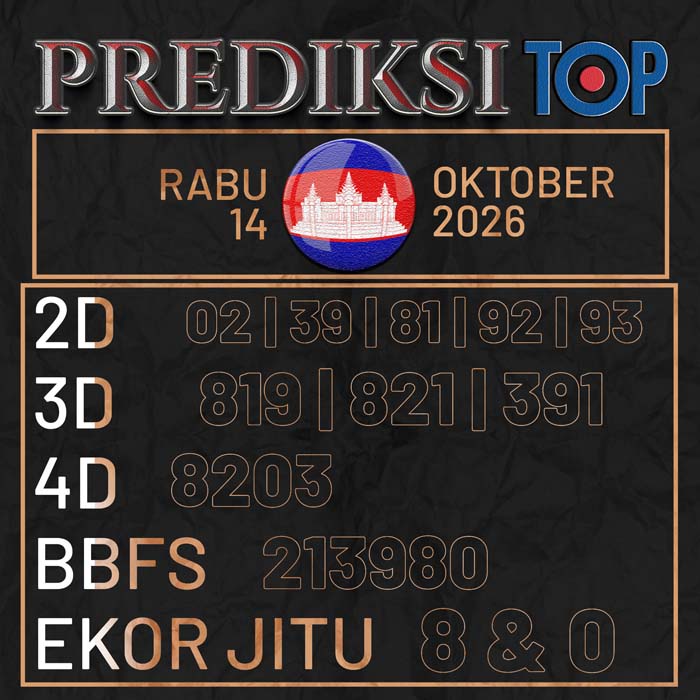 prediksi top CAMBODIA 14-Oct-2026