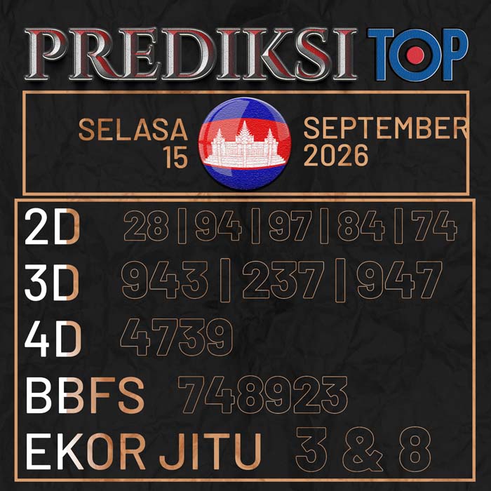 prediksi top CAMBODIA 15-Sep-2026